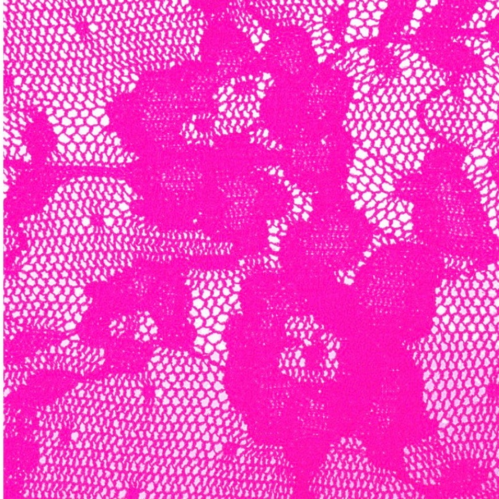 SKIMS Neon Pink Lace Dress - Picture 3 of 9